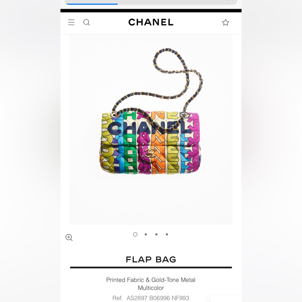 Brand NEW! CHANEL - Fabric Multicolor Flap Bag:  HIGHLY COVETED -100% Authentic